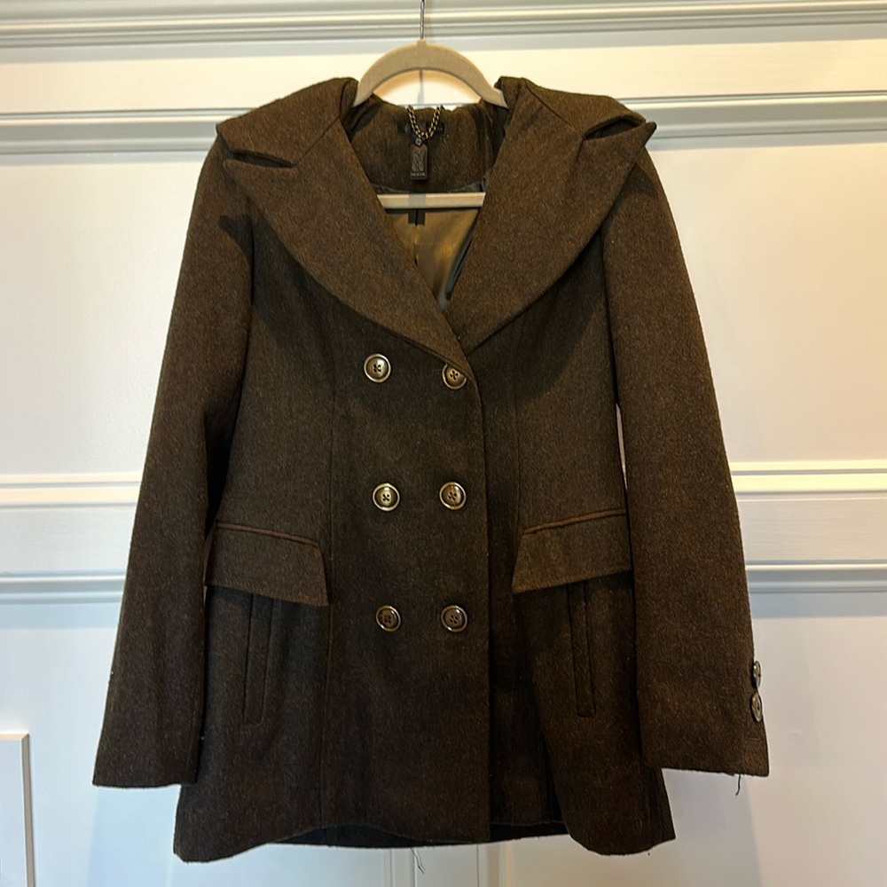 Wool Coat By Aqua